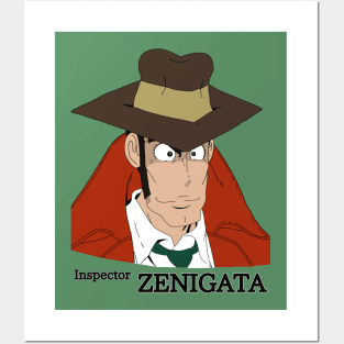 Inspector Zenigata Posters and Art